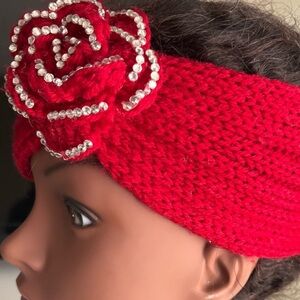 Red Winter Headband